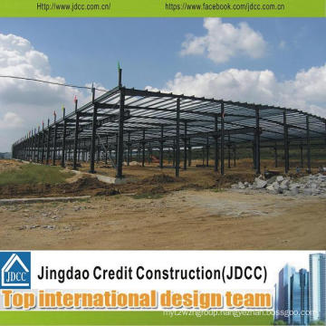 Fabricated Carbon High Quality Portal Frame Steel Structure Warehouse